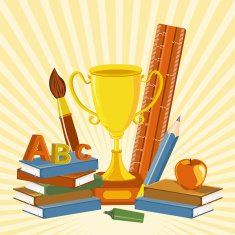 Trophy with Book