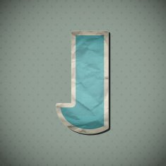 Paper alphabet N6