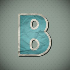 Paper alphabet N8