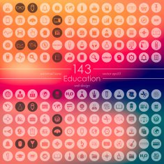 Set of education icons N168