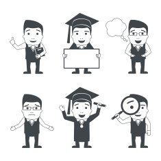 Education Characters Set N3