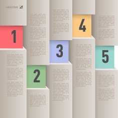 Paper style infographics N3