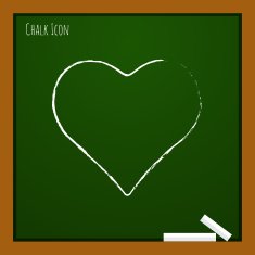 Vector game heart icon Eps10