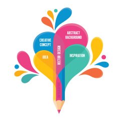 Infographic Concept - Creative Design Pencil Illustration N2