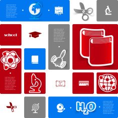 Education sticker infographic N277
