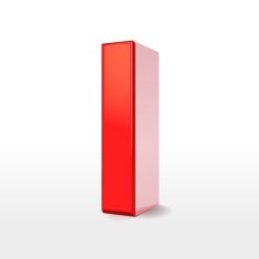 3d red letter I N2