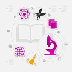 Education sticker infographic N286