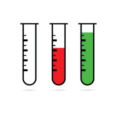 tubes color vector