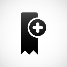 Bookmark icon on a white background - ShadeSeries