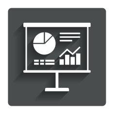 Presentation billboard sign icon Diagram symbol N20