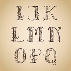 Font Art Nouveau Deco N2