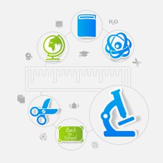 Education sticker infographic N289