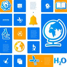 Education sticker infographic N294