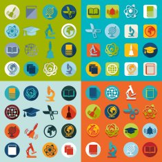 Set of education icons N170