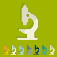 Flat design microscope N15
