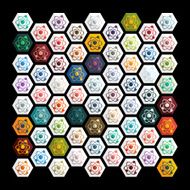 Flat design atom N8