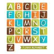 Funny alphabet for children