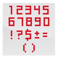 Red Mosaic Number N2