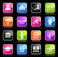 Ubergloss Icons - College &amp; Students