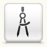 Square Button with Math Compass