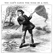 You can&#039;t catch the wind in a net