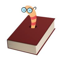 Bookworm Inside Book