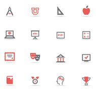 Icon Set Education Color N7