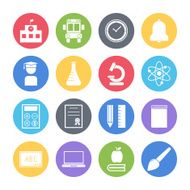 Education Icons Set N51