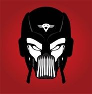 Black Mask Racer Rider Pilot Superhero Villain