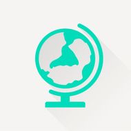 Earth globe icon N15
