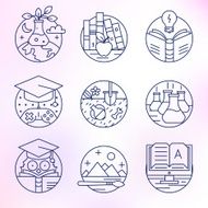 Set of vector icons N4