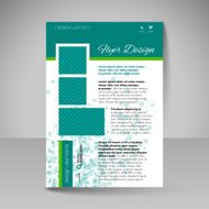 Site layout for design - flyer N34