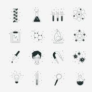 Science icons N17