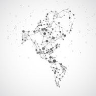 North and South America map N2