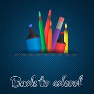 Back to school Jeans background