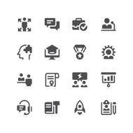 Education and occupation icons N2