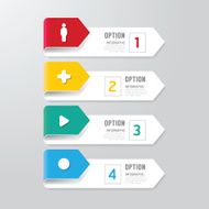 Modern infographics design options banner Vector illustration N8