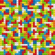 Abstract seamless background of color blocks