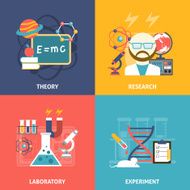 Science Decorative Icon Set