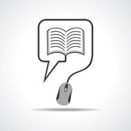 Computer education concept stock vector N3
