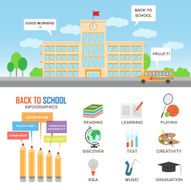 education infographics elements