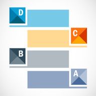 Set of infographic banners