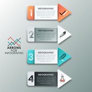 Modern infographics options banner N179