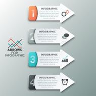 Modern infographics options banner N182