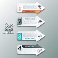 Modern infographics options banner N184