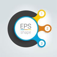 Circle number diagram options step by template N2