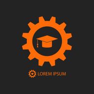 Orange engineering education logo