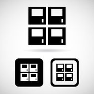 Vector locker icon Illustration EPS10 N13