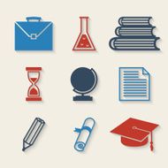 Education Icons Set N55
