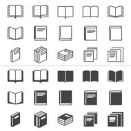 Book thin icons N2